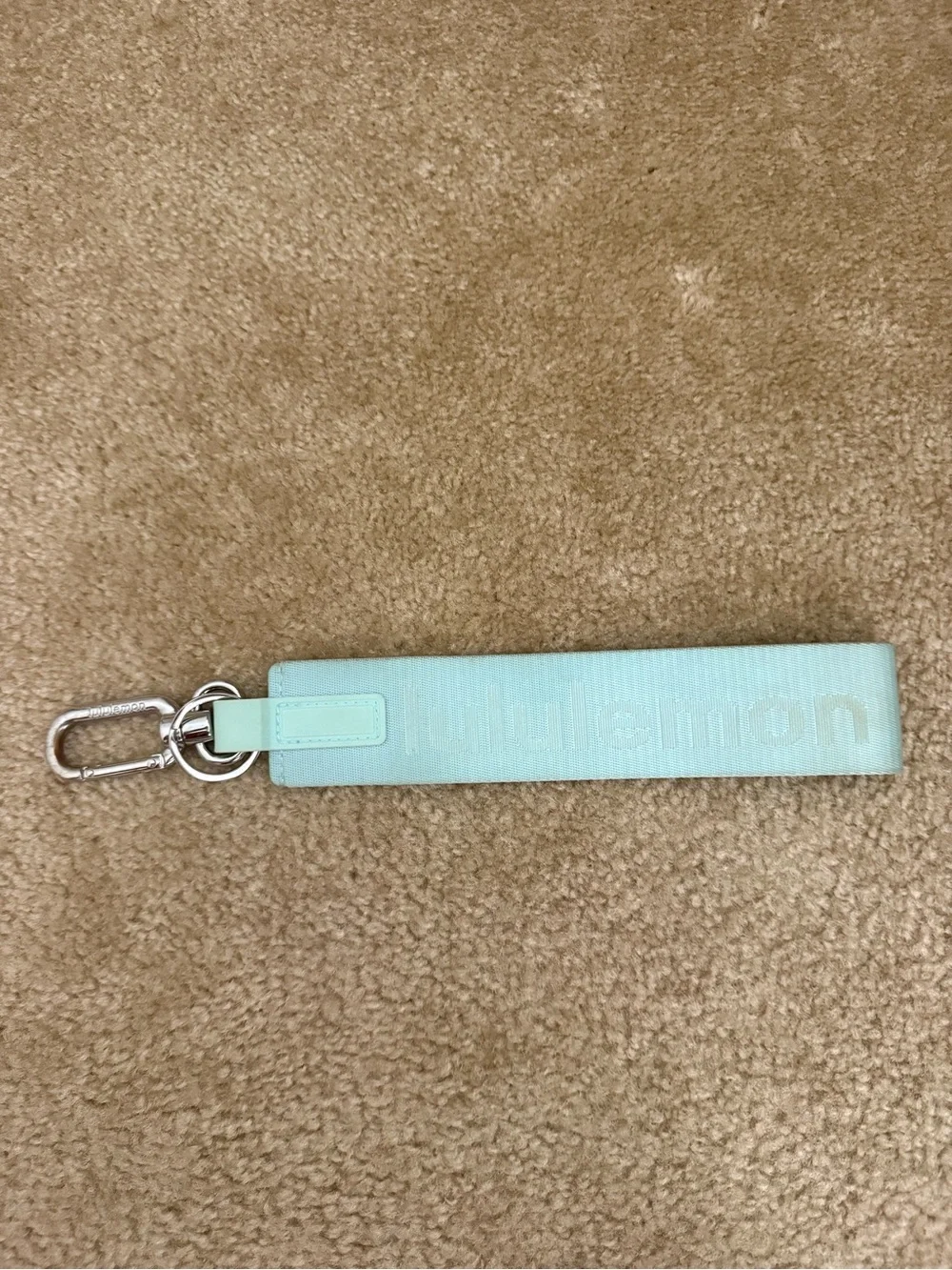 Lululemon Mint Green Key Fob Strap